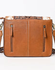 ADBGA375 American Darling Hand Tooled Hair On Genuine Leather Women Bag Western Handbag Purse