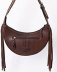 ADBGA376 American Darling Hand Tooled Hair On Genuine Leather Women Bag Western Handbag Purse