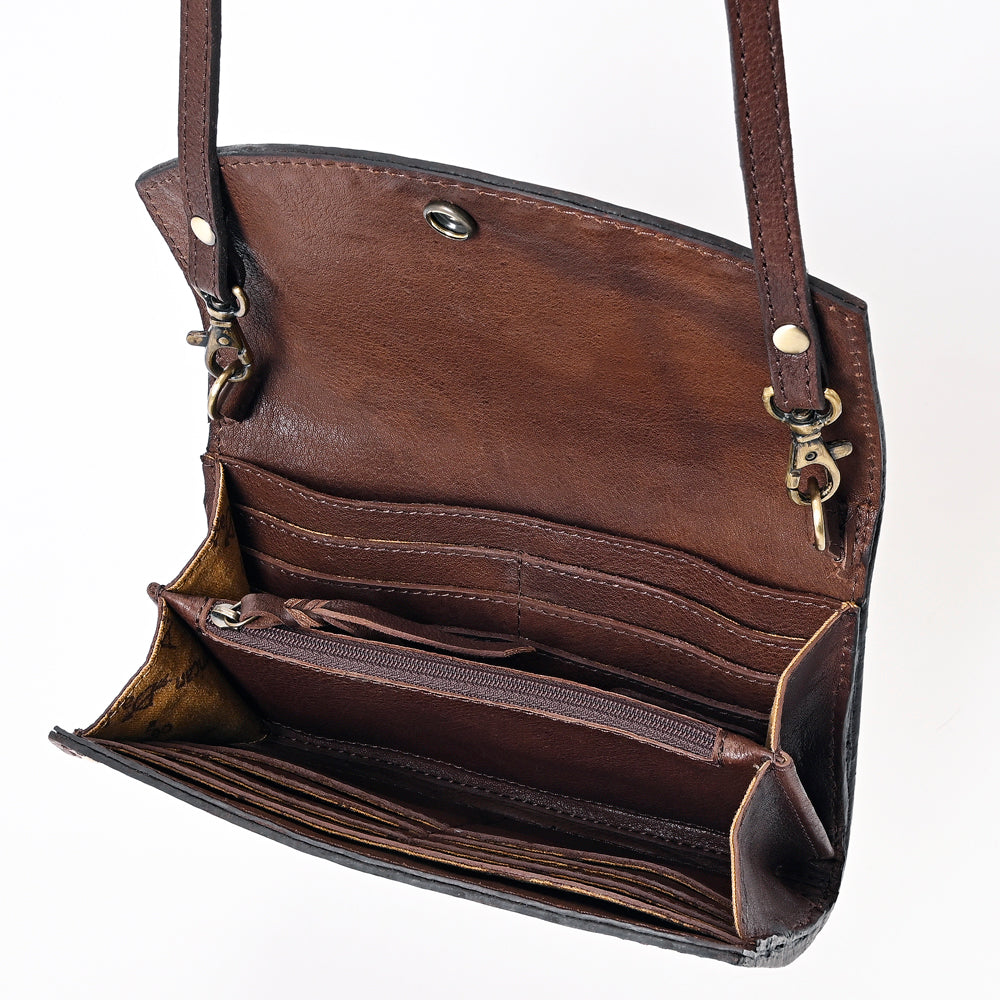 ADBGA379 American Darling Hand Tooled Genuine Leather Women Bag Western Handbag Purse