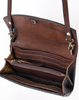 ADBGA379 American Darling Hand Tooled Genuine Leather Women Bag Western Handbag Purse