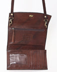 ADBGA382 American Darling Hand Tooled Genuine Leather Women Bag Western Handbag Purse