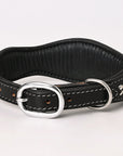 HIlason Genuine Leather Dog Collar Hand Tooled