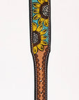 HILASON Western Genuine Leather Heavy Duty Hand Painted Dog Collar