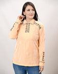 American Darling Velvet Women shirt dress Tunic Ladies girl Top