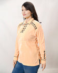American Darling Velvet Women shirt dress Tunic Ladies girl Top