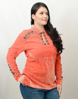 American Darling Velvet Women shirt dress Tunic Ladies girl Top