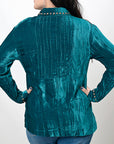American Darling Velvet Women shirt dress Tunic Ladies girl Top