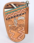 ADGC104 American Darling Hand Tooled Saddle Blanket Genuine Leather Women Bag Western Handbag Purse