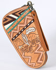 ADGC104 American Darling Hand Tooled Saddle Blanket Genuine Leather Women Bag Western Handbag Purse