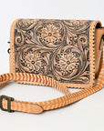 American Darling Cross Body I Hand Tooled Genuine Leather Women Bag Western Handbag Purse