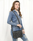 American Darling Cross Body I Hand Tooled Genuine Leather Women Bag Western Handbag Purse