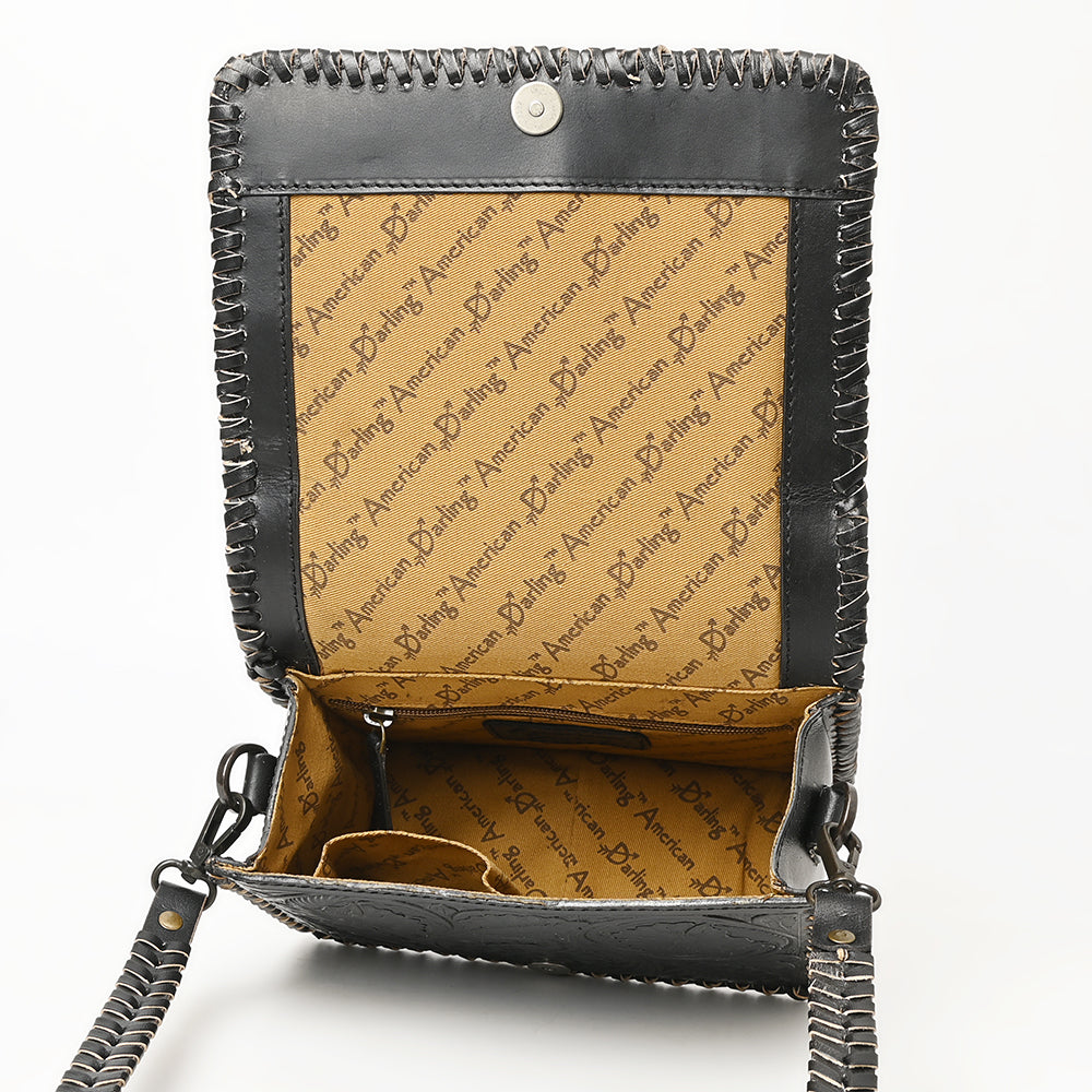 American Darling Cross Body I Hand Tooled Genuine Leather Women Bag Western Handbag Purse