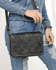 American Darling Cross Body I Hand Tooled Genuine Leather Women Bag Western Handbag Purse