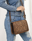 American Darling Cross Body I Hand Tooled Genuine Leather Women Bag Western Handbag Purse