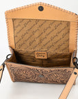 American Darling Hand Tooled Genuine Leather Women Bag Western Handbag Purse