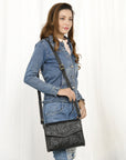 American Darling Hand Tooled Genuine Leather Women Bag Western Handbag Purse