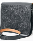 American Darling Hand Tooled Genuine Leather Women Bag Western Handbag Purse