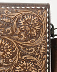 American Darling Hand Tooled Genuine Leather Women Bag Western Handbag Purse