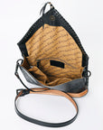 American Darling Hand Tooled Genuine Leather Women Bag Western Handbag Purse