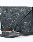 American Darling Hand Tooled Genuine Leather Women Bag Western Handbag Purse