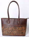 American Darling TOTE Hand Tooled Genuine Leather women bag western handbag purse