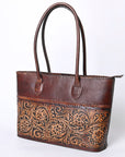 American Darling TOTE Hand Tooled Genuine Leather women bag western handbag purse