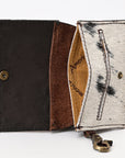 American Darling Hand Tooled Hair On Genuine Leather Women Bag Western Handbag Purse