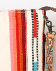 American Darling Cross Body Hand Tooled Saddle Blanket Genuine Leather Women Bag Western Handbag Purse