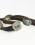 Full Grain Genuine American Leather Belt Men and Women Bling