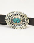 Full Grain Genuine American Leather Belt Men and Women Bling