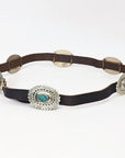 Full Grain Genuine American Leather Belt Men and Women Bling