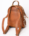 American Darling Hand Tooled Hair On Genuine Leather Women Bag Western Handbag Purse