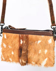 American Darling Small Crossbody Hair On Genuine Leather Women Bag Western Handbag Purse