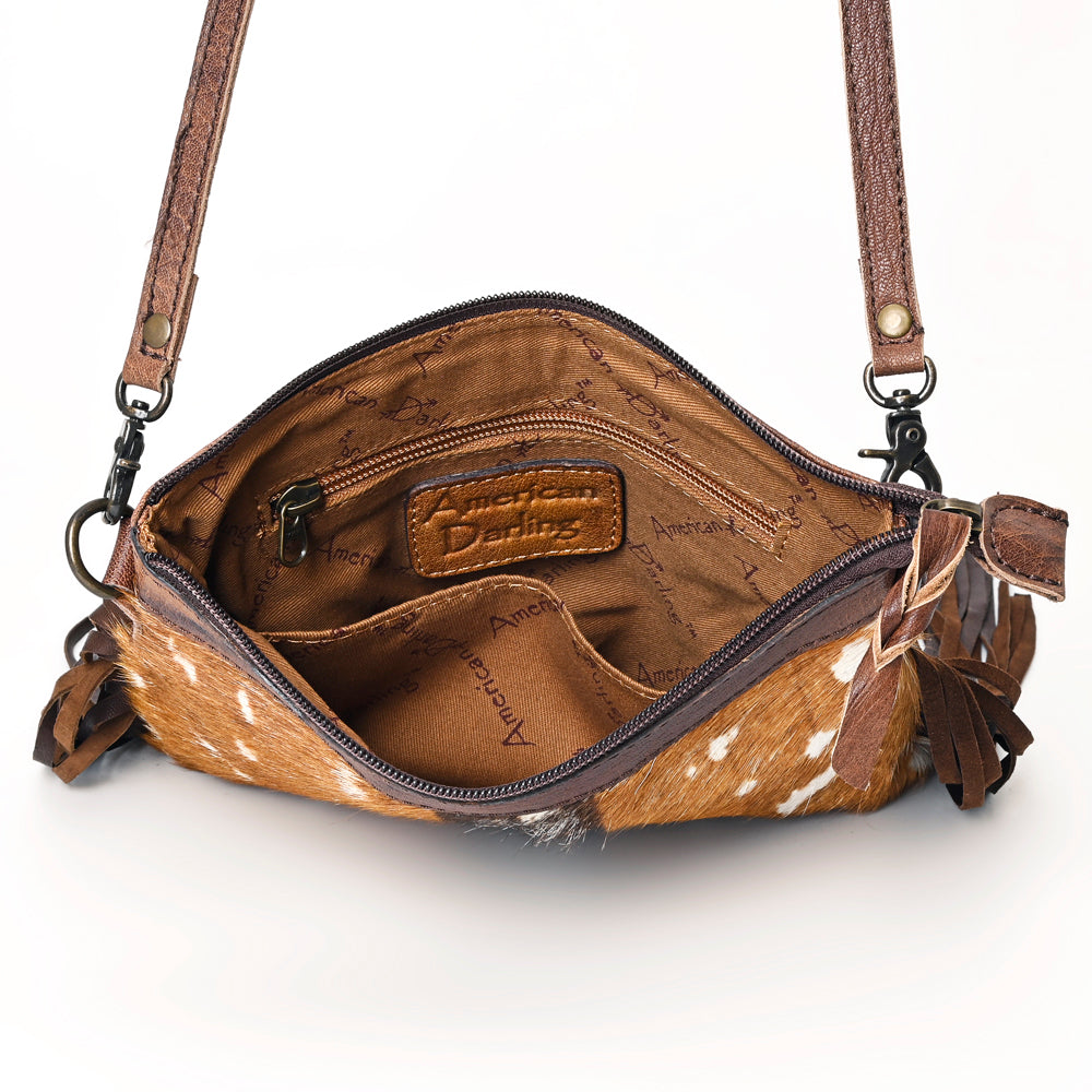 American Darling Small Crossbody Saddle Blanket Genuine Leather women bag western handbag purse