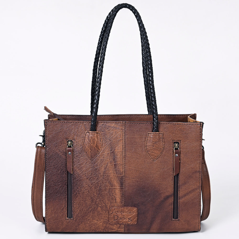 American Darling Tote Hand Tooled Genuine Leather women bag western handbag purse