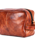 Never Mind Nmbgm137B Toiletry Vintage Handmade Genuine Cowhide Leather Women Bag Western Handbag Purse