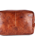 Never Mind Nmbgm137B Toiletry Vintage Handmade Genuine Cowhide Leather Women Bag Western Handbag Purse