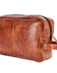 Never Mind Nmbgm137B Toiletry Vintage Handmade Genuine Cowhide Leather Women Bag Western Handbag Purse