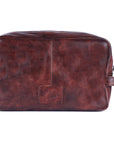 Never Mind Nmbgm137C Toiletry Vintage Handmade Genuine Cowhide Leather Women Bag Western Handbag Purse