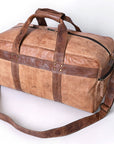 Never Mind Duffel Genuine Leather Women Bag Western Handbag Purse