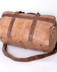 Never Mind Duffel Genuine Leather Women Bag Western Handbag Purse