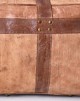 Never Mind Duffel Genuine Leather Women Bag Western Handbag Purse