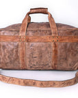 Never Mind Duffel Genuine Leather Women Bag Western Handbag Purse
