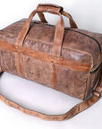 Never Mind Duffel Genuine Leather Women Bag Western Handbag Purse