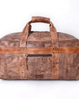 Never Mind Duffel Genuine Leather Women Bag Western Handbag Purse
