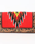 ADBGA408 American Darling Hand Tooled Saddle Blanket Genuine Leather Women Bag Western Handbag Purse