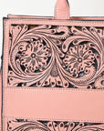 American Darling ADBGZ762B Hand Tooled Genuine Leather Women Bag Western Handbag Purse