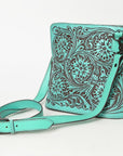 American Darling ADBGZ763B Hand Tooled Genuine Leather Women Bag Western Handbag Purse