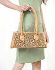 American Darling Hand Tooled Genuine Leather Women Bag Western Handbag Purse