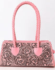American Darling Hand Tooled Genuine Leather Women Bag Western Handbag Purse